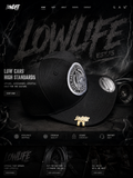 LOWLIFE Hat Clip – Gold Edition