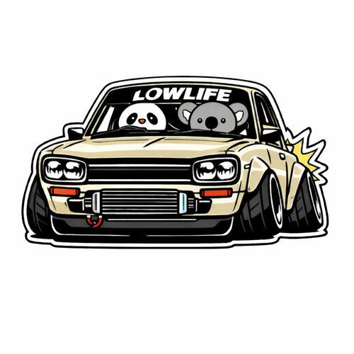 Crew hangs Decals