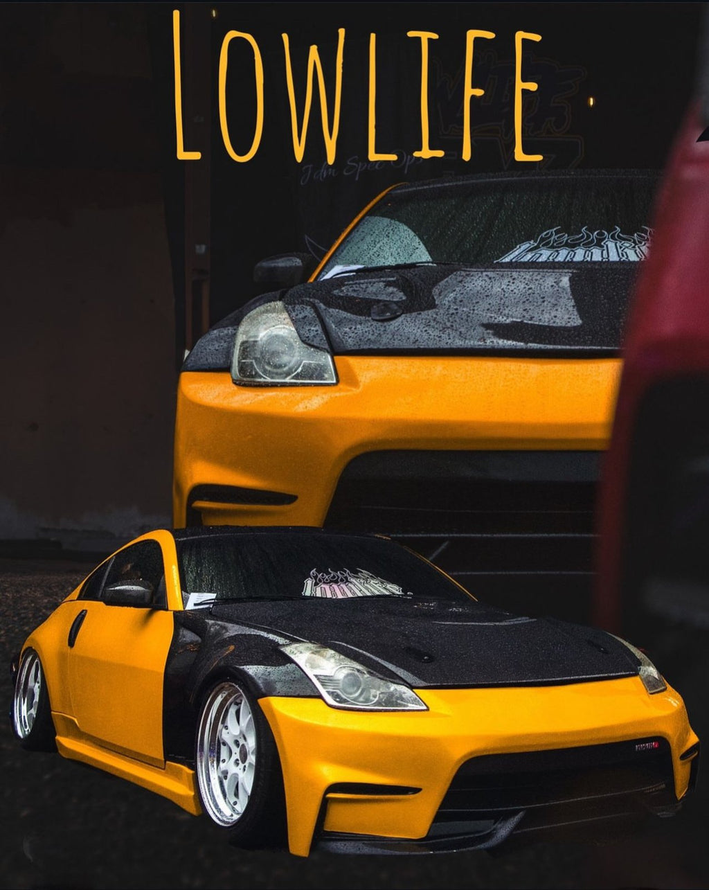 Lowlife flame banner
