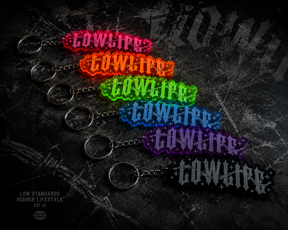O.E. Lowlife keychain