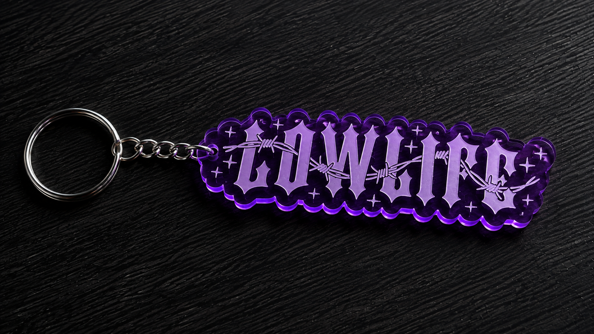 O.E. Lowlife keychain
