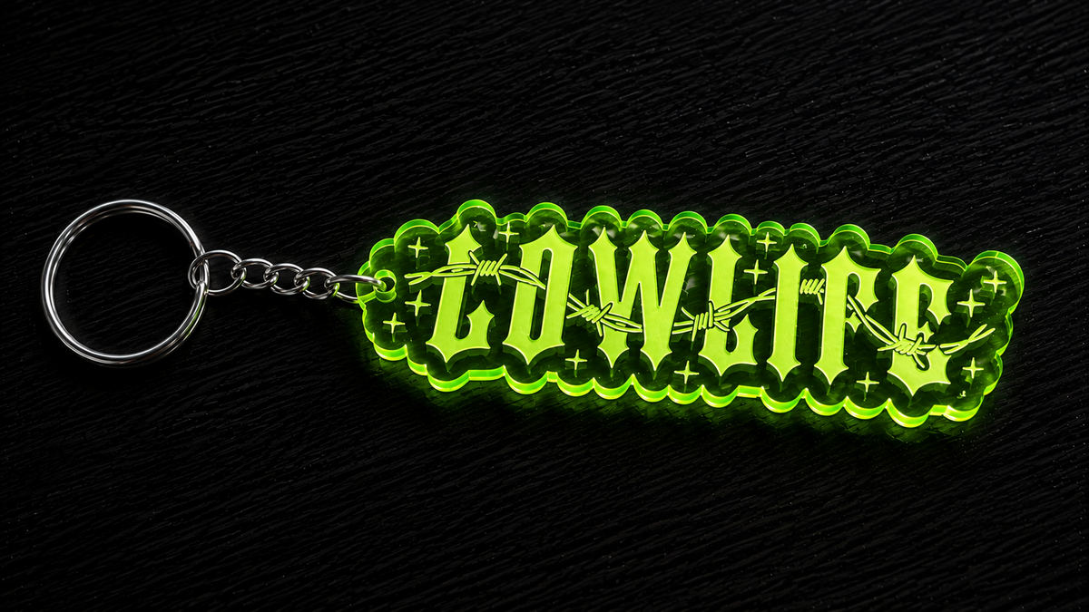 O.E. Lowlife keychain