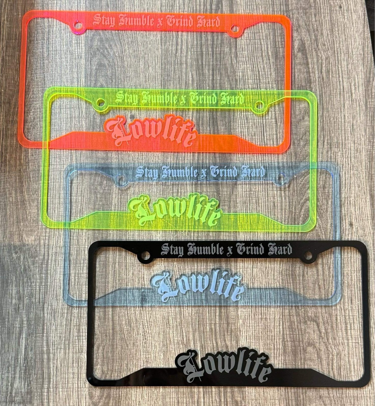 License plates