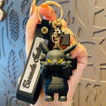 Pickachu X Kaws keychain